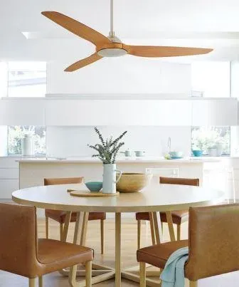 Ventilador de techo de madera
