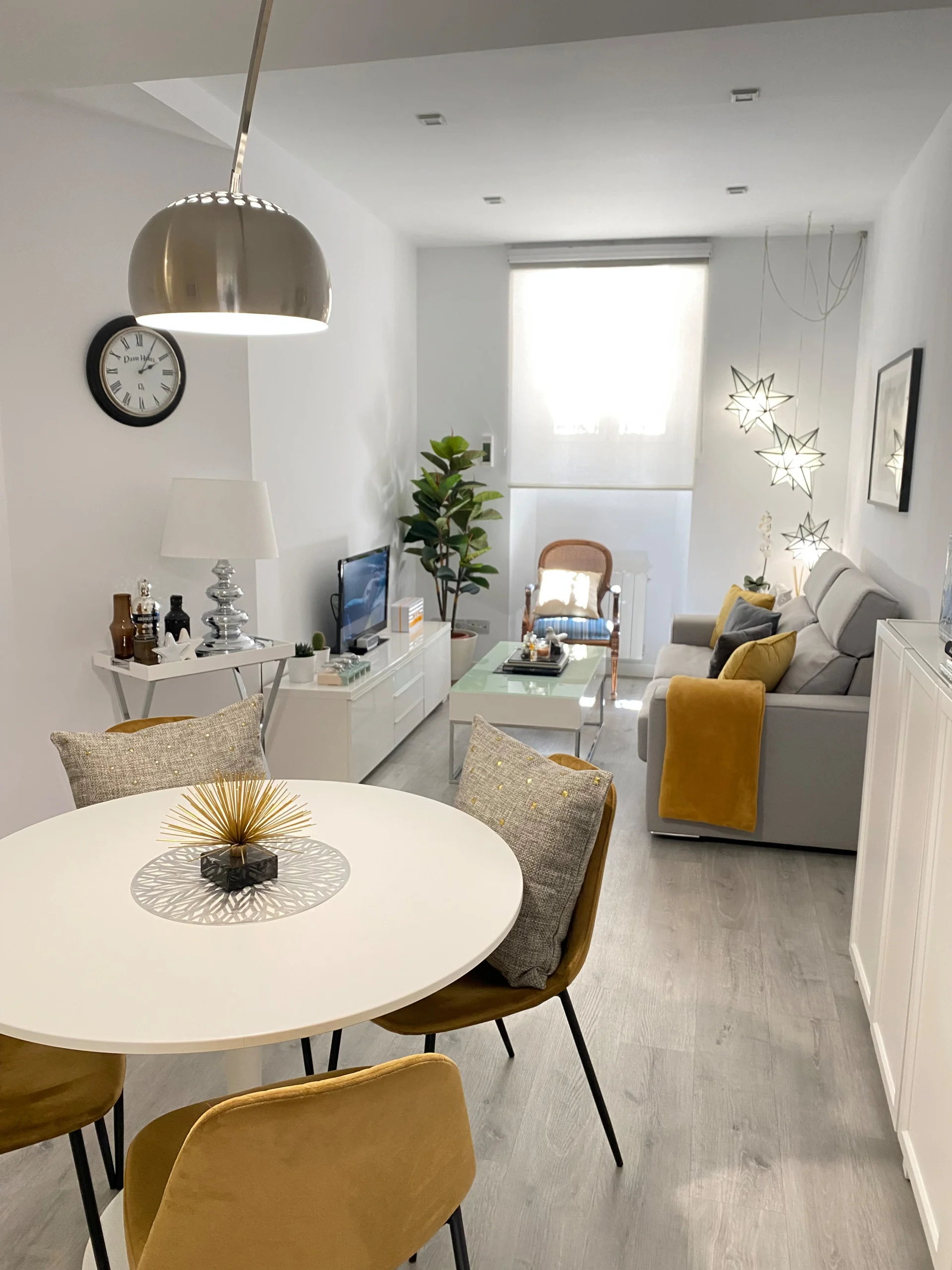 Sala en mini--piso.