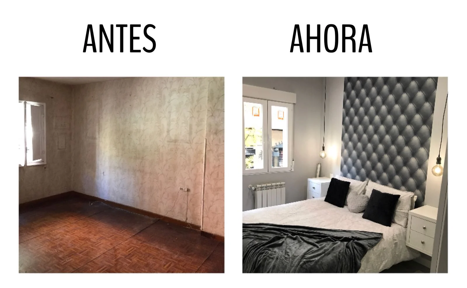 Antes y después de una reforma integral Antes y después de una reforma integral