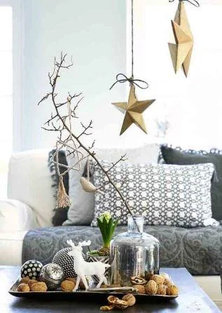 Una decoración navideña estilo MINIMALISTA Tendencia decoración navideña estilo MINIMALISTA
