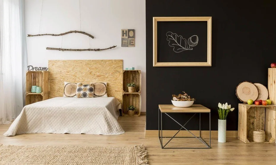 Decoración sostenible del hogar