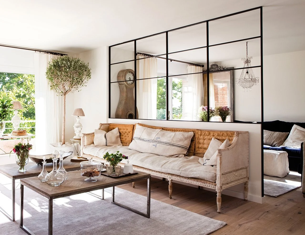 Cómo separar el salón. Por Inspiración al Cuadrado Como separar el salon. Por Inspiracion al Cuadrado