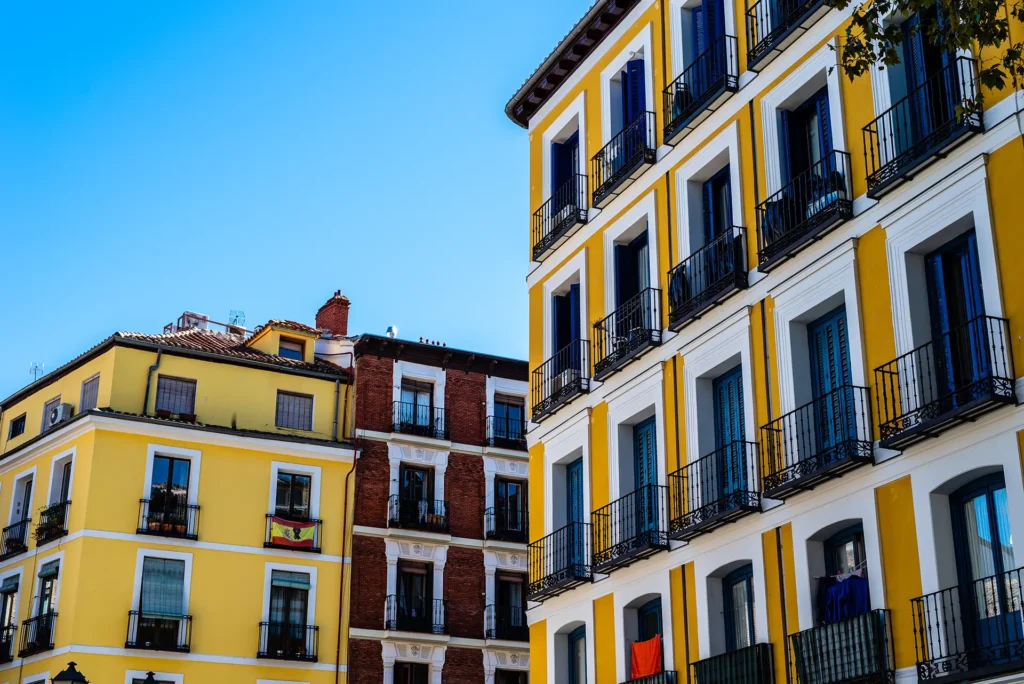 Edificios en Madrid España