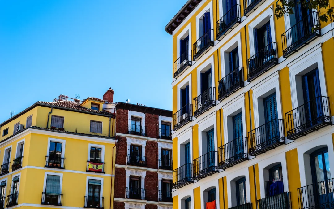 Edificios en Madrid España