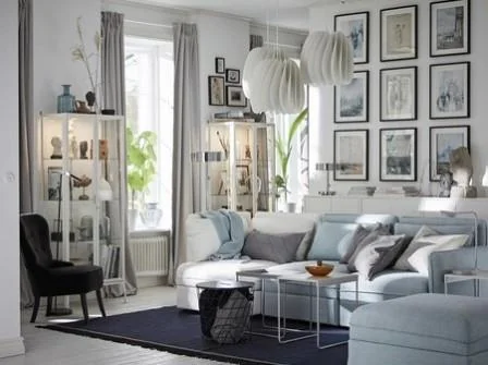 Decoración de las paredes con fotos