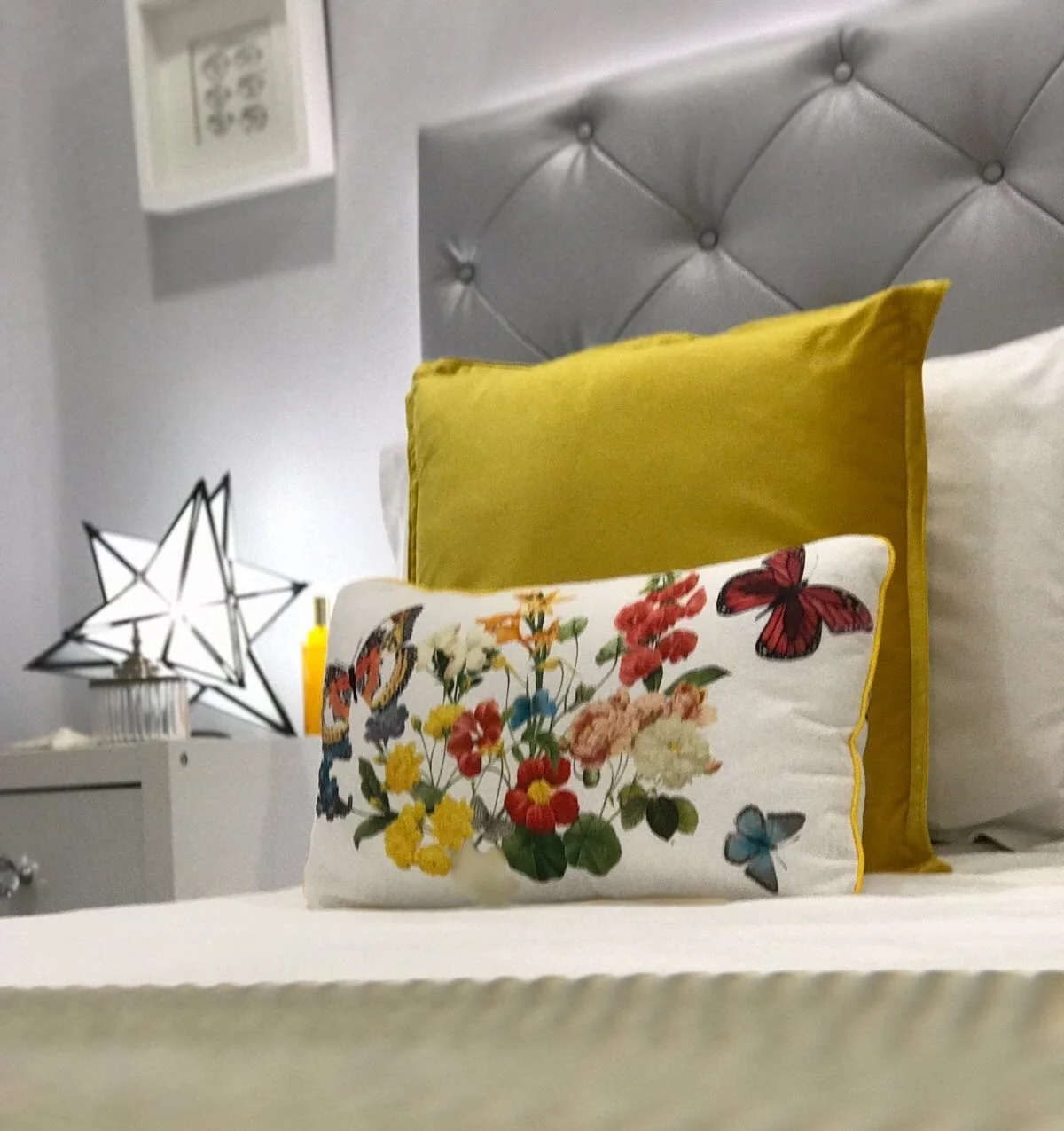Decoración de dormitorio. Por Inspiración al Cuadrado