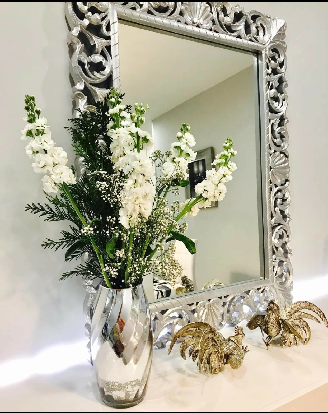 Decoración con espejos como accesorios Decorar con espejos