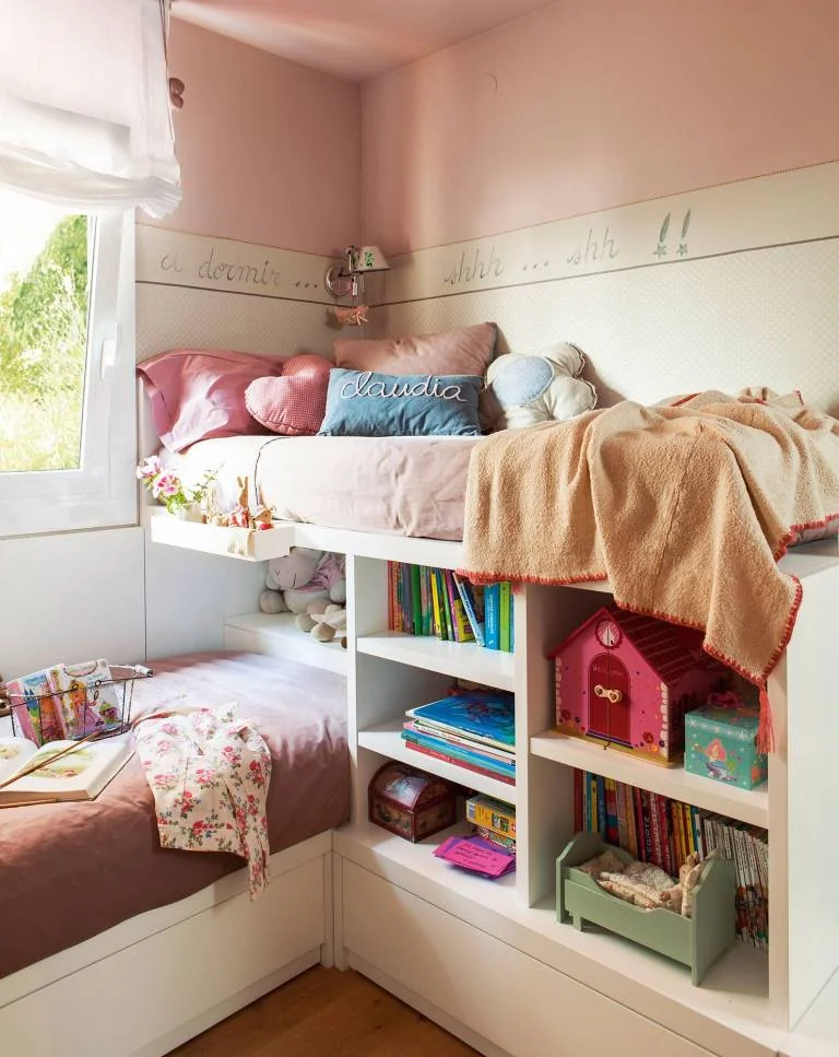 Decoración de habitación infantil en altura. Inspiracion al Cuadrado