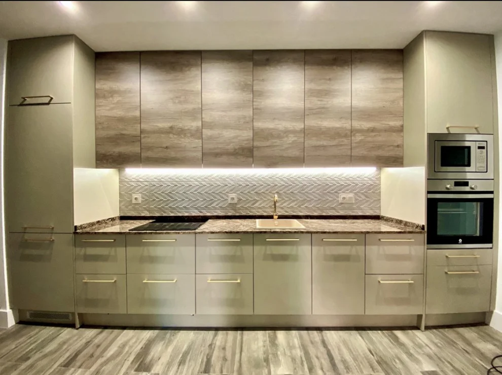 Proyecto Llave En Mano En Piso De Lujo En Madrid.  Cocina