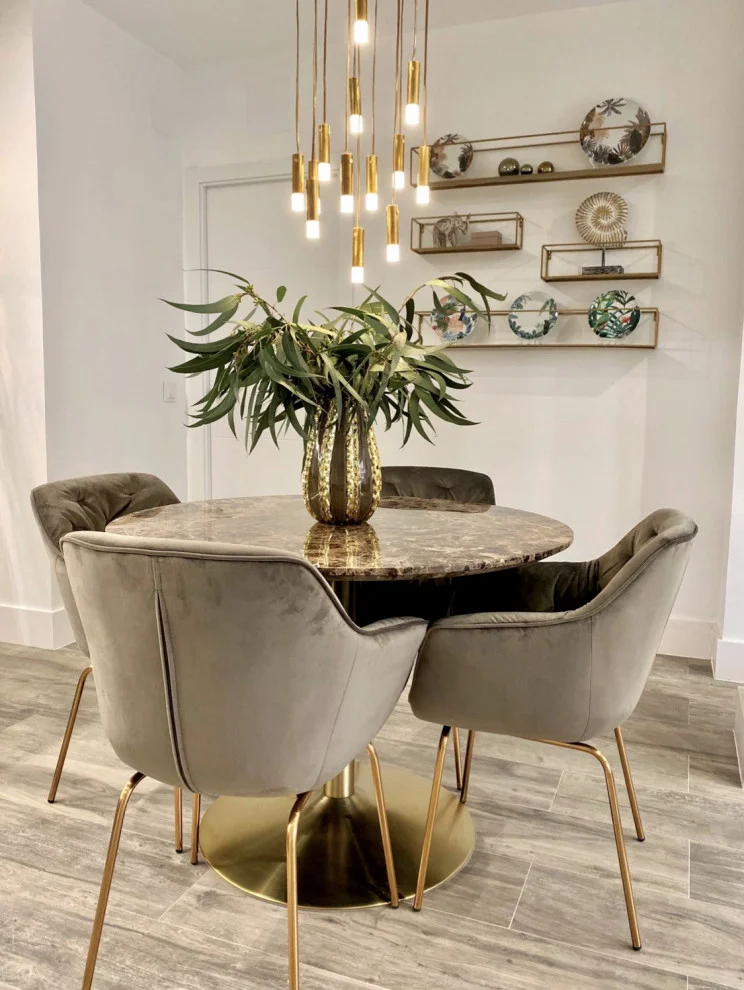 Proyecto Llave En Mano En Piso De Lujo En Madrid. Comedor