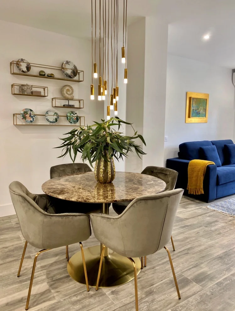 Proyecto Llave En Mano En Piso De Lujo En Madrid. Comedor