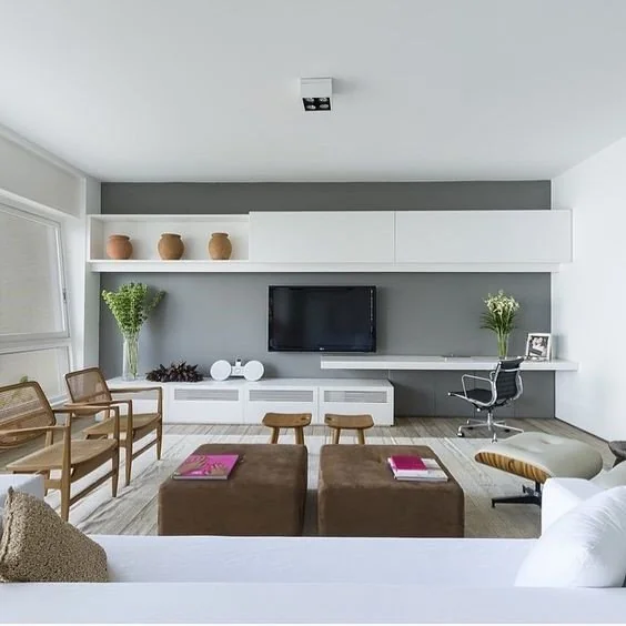 Mueble multifuncional para una sala pequeña