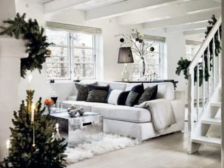 Decoración navideña en estilo NORDICO Tendencia decoración navideña Decoración navideña 2021 2022 en estilo NORDICO
