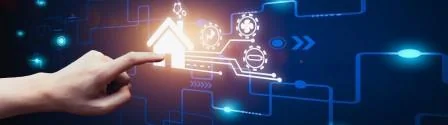 Características de la casa inteligente Una casa inteligente
