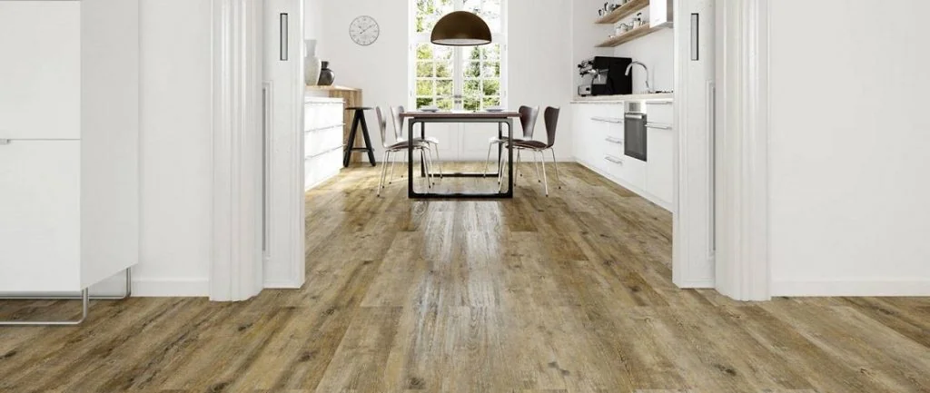 Suelo vinílico en vivienda